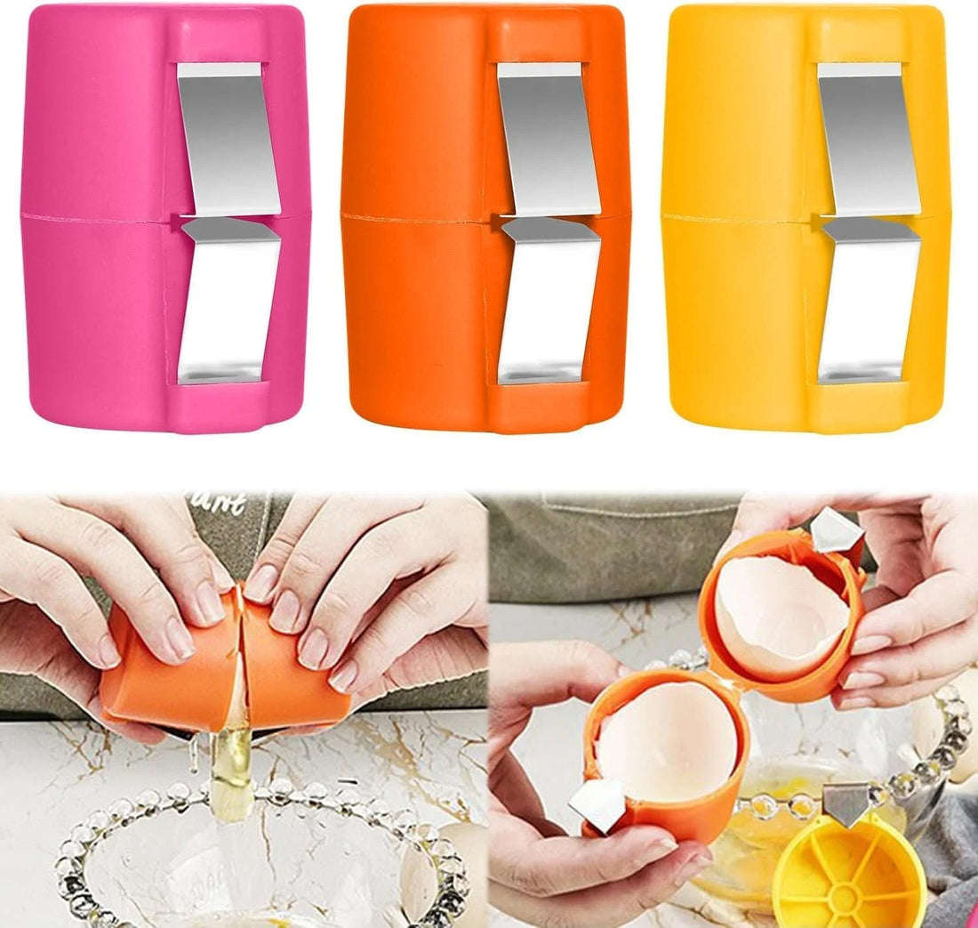 Egg Shell Opener Durable Design Easy Handling Smooth Cutting Comfortable Grip Perfect For Kitchen Use And Daily Cooking Needs🌟🌟🌟